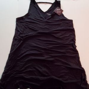 Ava & Viv 2X women's balck dress